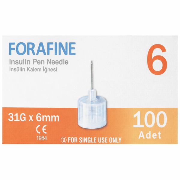 Fora Fine İnsülin İğne Ucu 31Gx6 mm